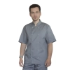 Bluza kucharska szara na napy elastyczna krótki rękaw roz.S
